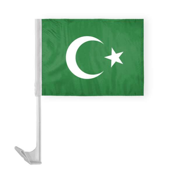 AGAS Flags-12"x16" Inch Religious Flags-Islamic Car Flag-Printed on Economy Polyester
