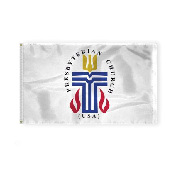 AGAS Flags 3'x5' Ft Presbyterian Flag, Printed on Heavy Duty 200D Nylon