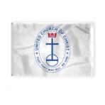 AGAS Flags 4'x6' Ft United Church of Christ Flag, Printed on Heavy Duty 200D Nylon, With Sturdy Canvas Header