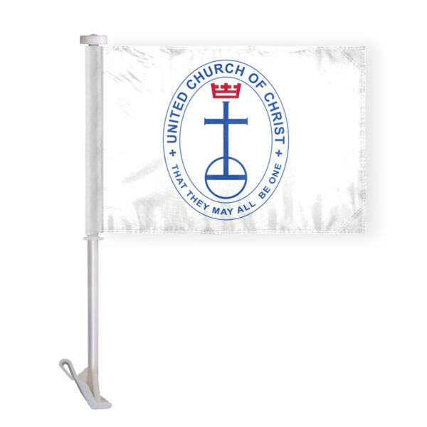 AGAS Flags 10.5"x15" Inch United Church of Christ Premium Car Flag
