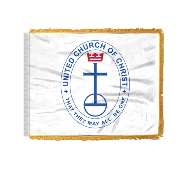 AGAS Flags 4"x6" Inch United Church of Christ Car Antenna Flag