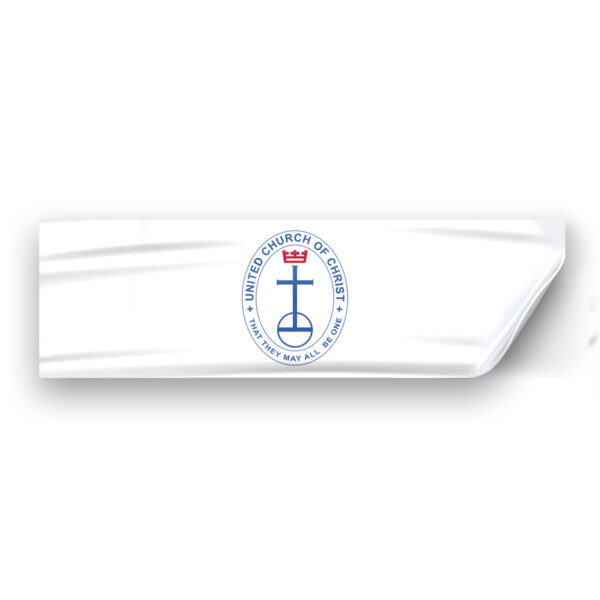 AGAS Flags 3"x10" Inch United Church of Christ Window Decal
