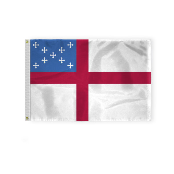 AGAS Flags 2'x3' Ft Episcopal Flag, Printed on 200D Nylon