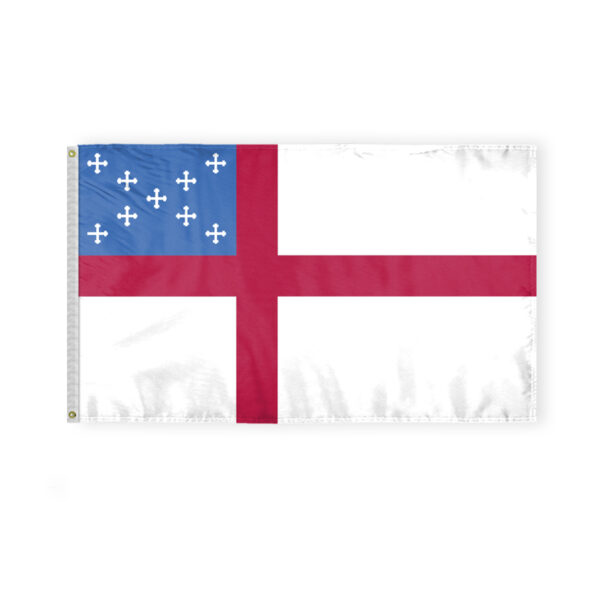 AGAS Flags 3'x5' Ft Episcopal Flag, Printed on Economy Polyester