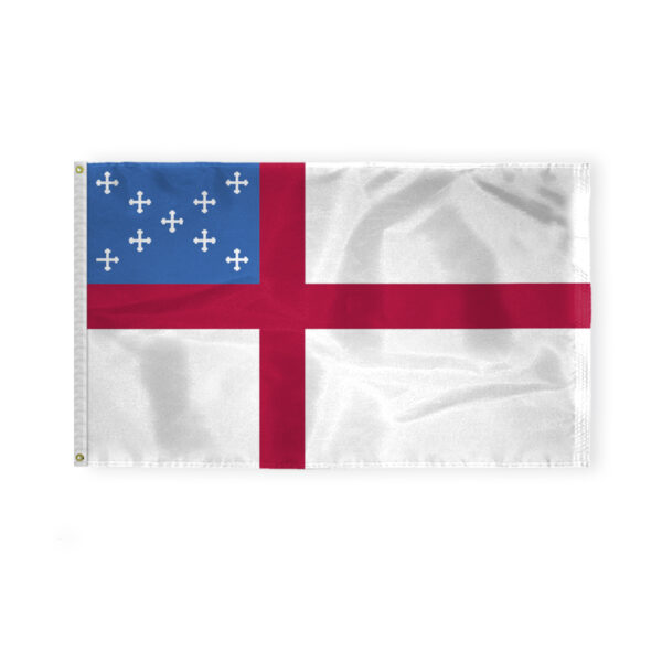 AGAS Flags 3'x5' Ft Episcopal Flag, Printed on 200D Nylon