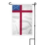 AGAS Flags 18"x12" Inch Episcopal Garden Flag, Printed on 200D Nylon