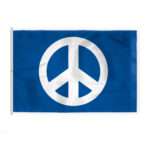 AGAS 10x15 ft Nylon Large Embroidered Sewn Peace flag