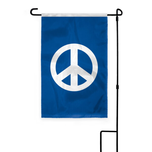 AGAS 18x12 inch Peace Garden flag 12x18 inch