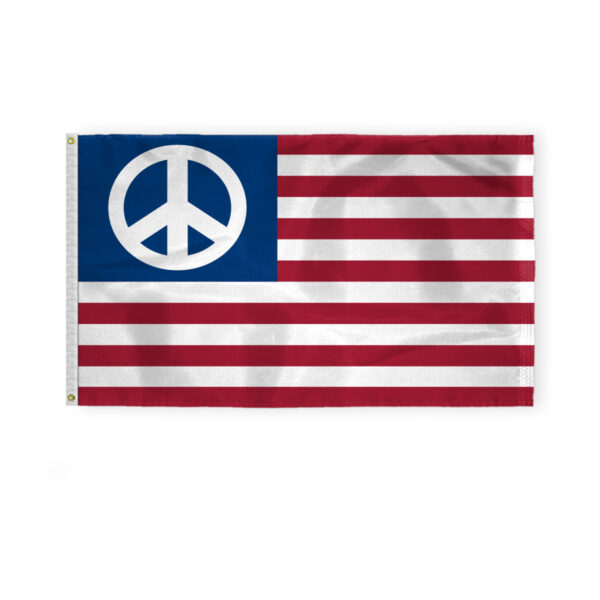 AGAS USA United States US Peace Flag - 3x5 ft Nylon