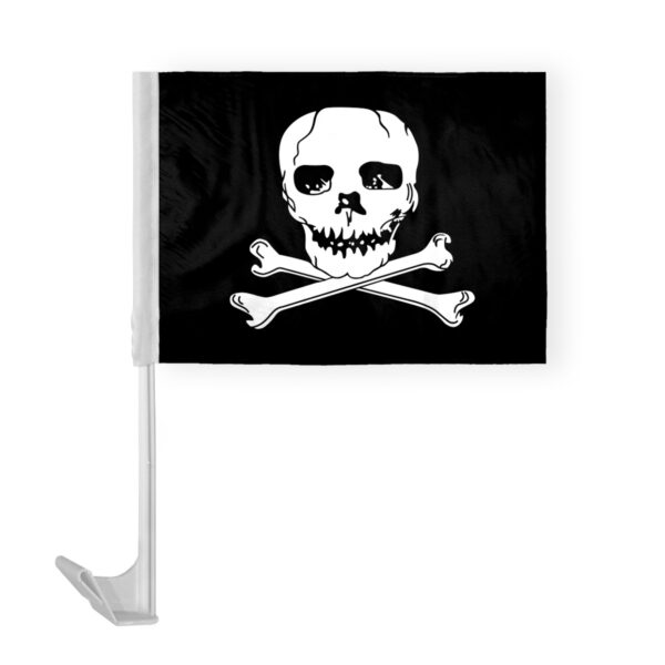 AGAS 12x16 inch Pirate Car Flags Jolly Roger