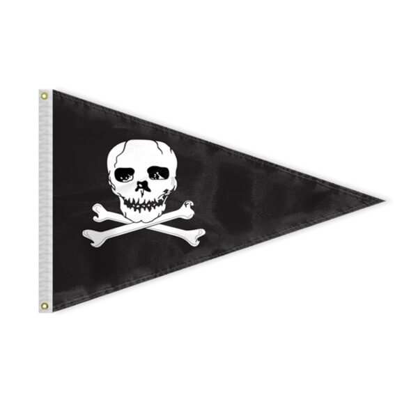 AGAS Jolly Roger Pirates Pennant Flags 2' x 3' ft