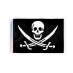 Calico Jack Rackham 6x9 inch Motorcycle Flag