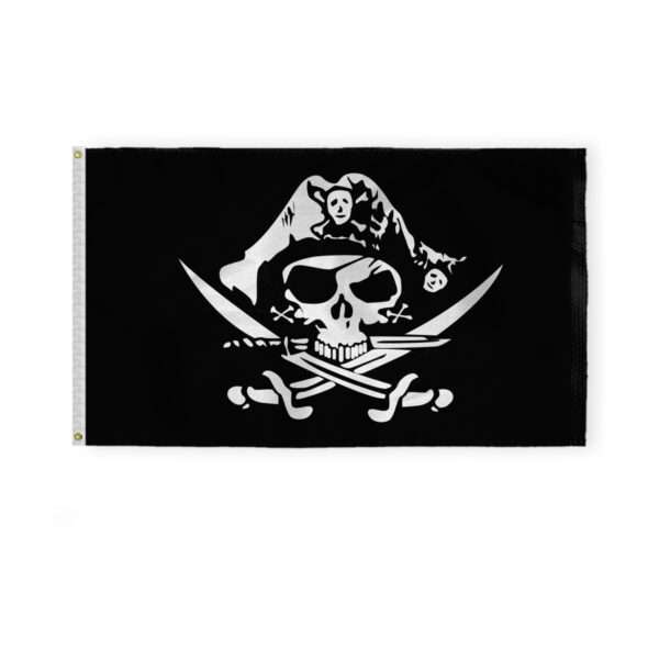 AGAS Pirate Flags 3x5 Ft Dead Man's Chest Pirate 200D Nylon