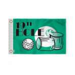 AGAS 19th Hole Golf Flag with Brass Grommets