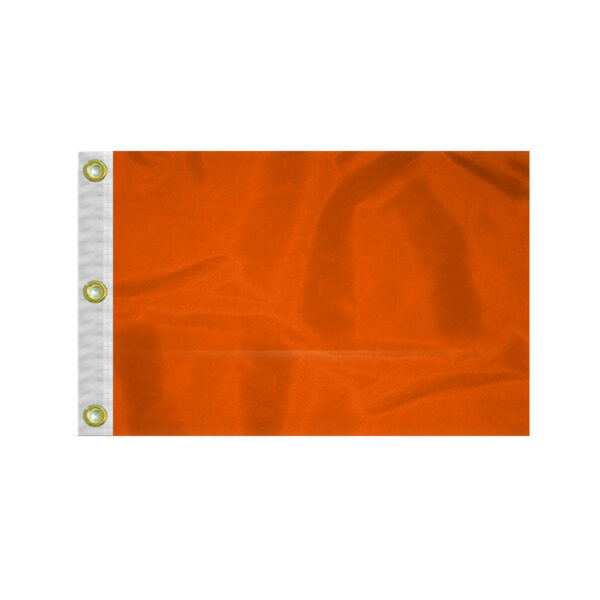 14 X 20 Inch Orange Golf Flag-With Grommets