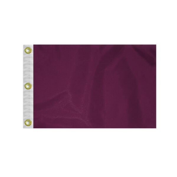 14 X 20 Inch Plum Golf Flag-With Grommets