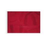 14 X 20 Inch Red Golf Flag-With Tube
