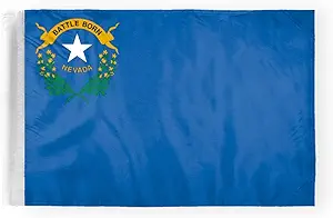 AGAS Nevada State Motorcycle Flag 6x9 inch