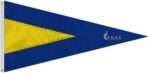 AGAS First Repeater Substitute Pennant - 1x2 Ft - Printed 200 Nylon