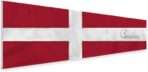 AGAS Code and Answering Pennant - 16 in x 3 Ft - Printed 200 Nylon
