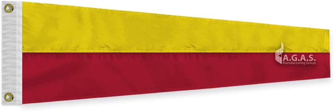 AGAS No 7 Pennant Code of Signals - 8 In x 2 Ft - Printed 200 Nylon AGAS No 7 Pennant Code of Signals - 8 In x 2 Ft - Printed 200 Nylon