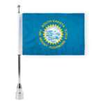 South Dakota State Motorcycle Flag 6x9 inch