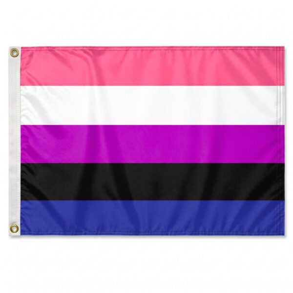 Genderfluid 4x6 ft Nylon 200D Pride Flags