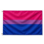 Bisexual 2x3 ft Nylon 200D Pride Flags