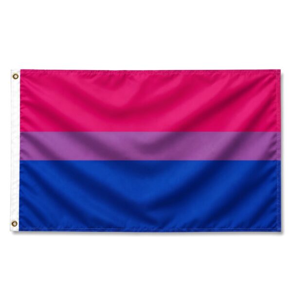 Bisexual 2x3 ft Nylon 200D Pride Flags