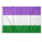 Genderqueer 4x6 ft Nylon 200D Pride Flags