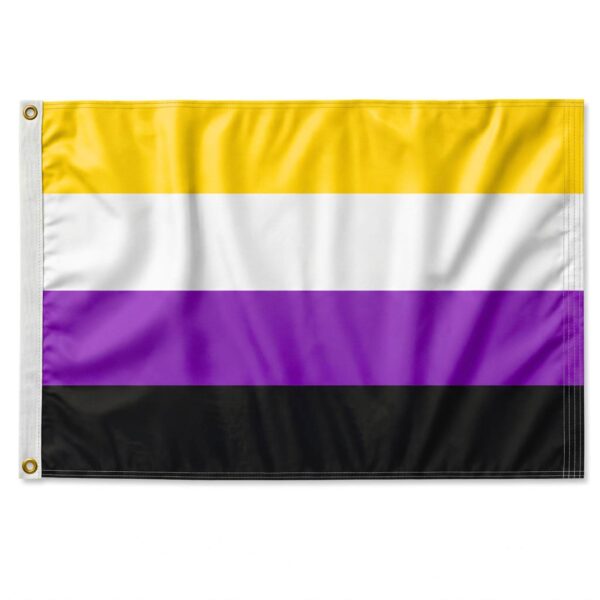 Non binary 4x6 ft Nylon 200D Pride Flags