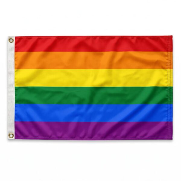 Rainbow 4x6 ft Nylon 200D Pride Flags