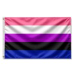 Genderfluid 2x3 ft Nylon 200D Pride Flags