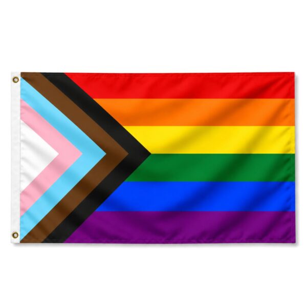 Progressive 3x5 ft Polyester Pride Flags