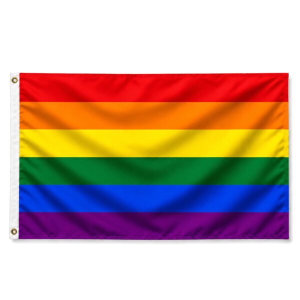 Rainbow 3x5 ft Polyester Pride Flags