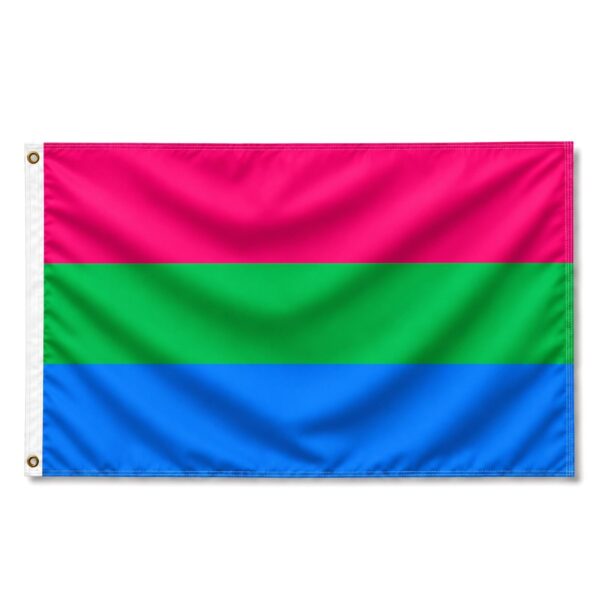 Polysexual 5x8 ft Nylon 200D Pride Flags