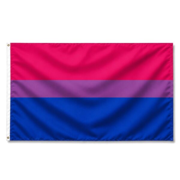 Bisexual 6x10 ft Nylon 200D Pride Flags