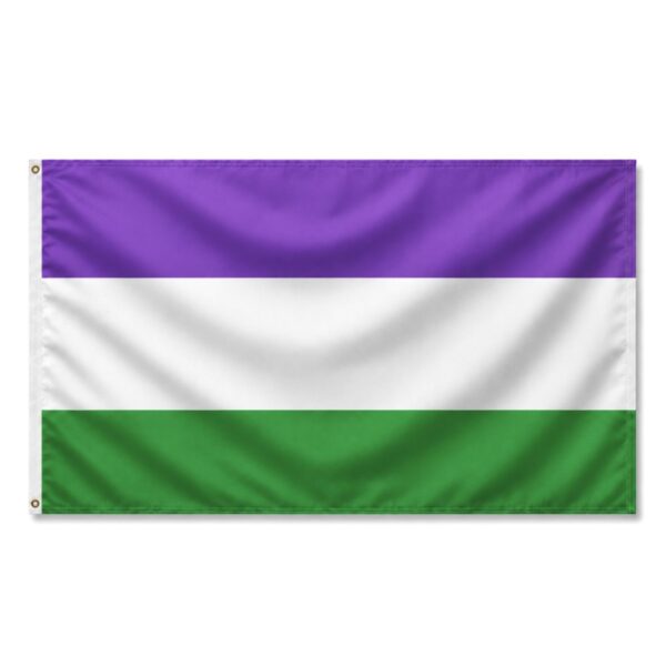 Genderqueer 6x10 ft Nylon 200D Pride Flags