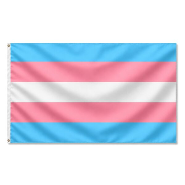Transgender 6x10 ft Nylon 200D Pride Flags