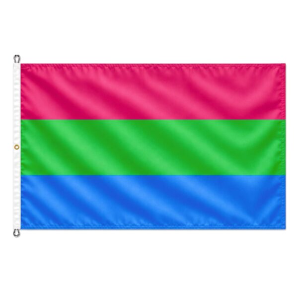 Polysexual 8x12 ft Nylon 200D Pride Flags
