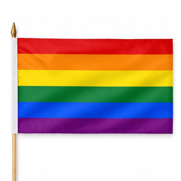 Rainbow 12X18 inch Pride Flags