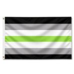 Agender 2x3 ft 200D Nylon Pride Flags