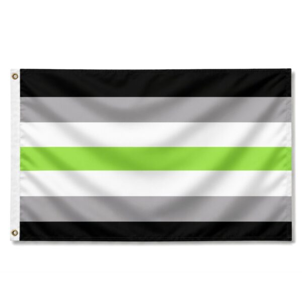 Agender 2x3 ft 200D Nylon Pride Flags