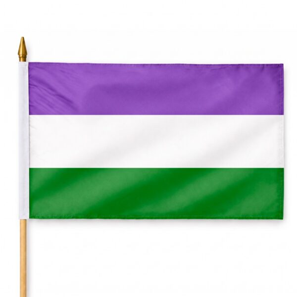 Genderqueer 12X18 inch Pride Flags