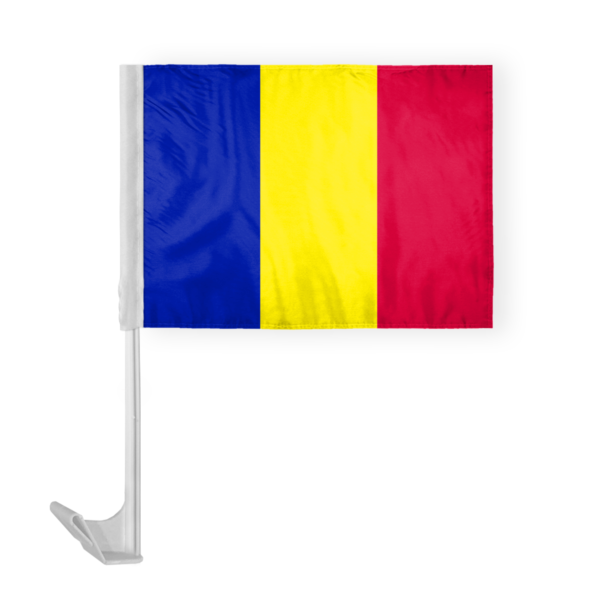 AGAS Andorran Car Flag Premium without seal 10.5x15 inch
