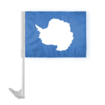 Antarctica Graham Bartran Design Car Flag