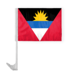 AGAS Antigua & Barbudan Car Flag Premium 10.5x15 inch