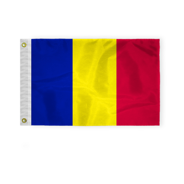 AGAS Andorra 12x18 inch Mini Andorra Flag without seal 200D Nylon