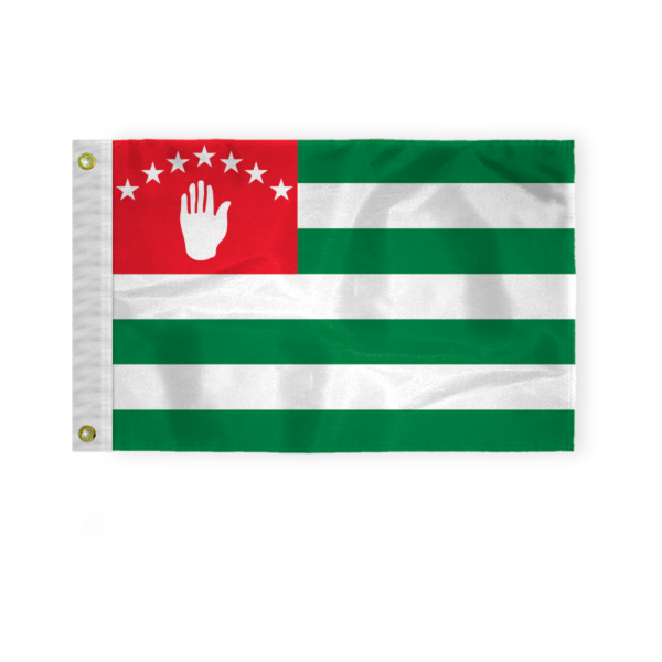 AGAS Republic of Abkhazia 12x18 inch Mini Abkhazia Flag 200D Nylon