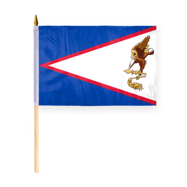 AGAS Small 12" x 18" 12x18 inch American Samoa Hand Flag Polyester